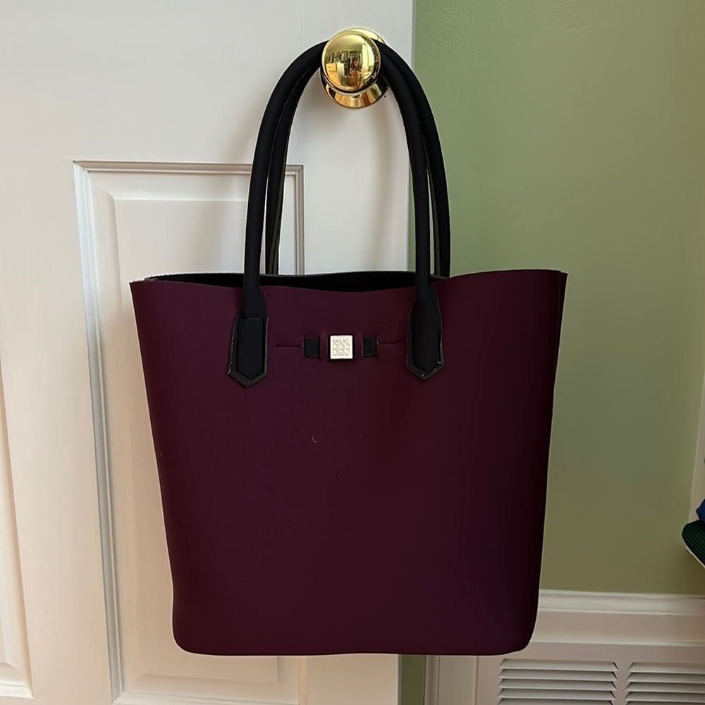 Save My Bag eggplant purse